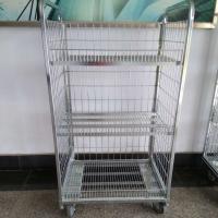 Buy cheap Vegetable Logistics Trolley Promotion Rack Powder Coated Surface Treatment product