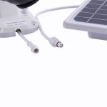 1080P Solar Powered Wireless Security Camera 200W Pixels Ultra Low Power