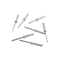 Buy cheap Bright Solid Aluminum Rivets , Domed Head Rivet 3.2×30mm size product