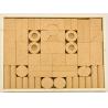 Buy cheap PROP65 Custom Cork Building Blocks Toys Antibacterial Odourless from wholesalers