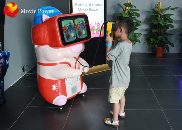 9D Virtual Reality Kids Coin Operated Game Machine Hand Held VR Glasses VR