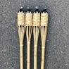 Buy cheap Luau Party Garden Decoration Bamboo Flaming Torch With Metal Oil Canister from wholesalers