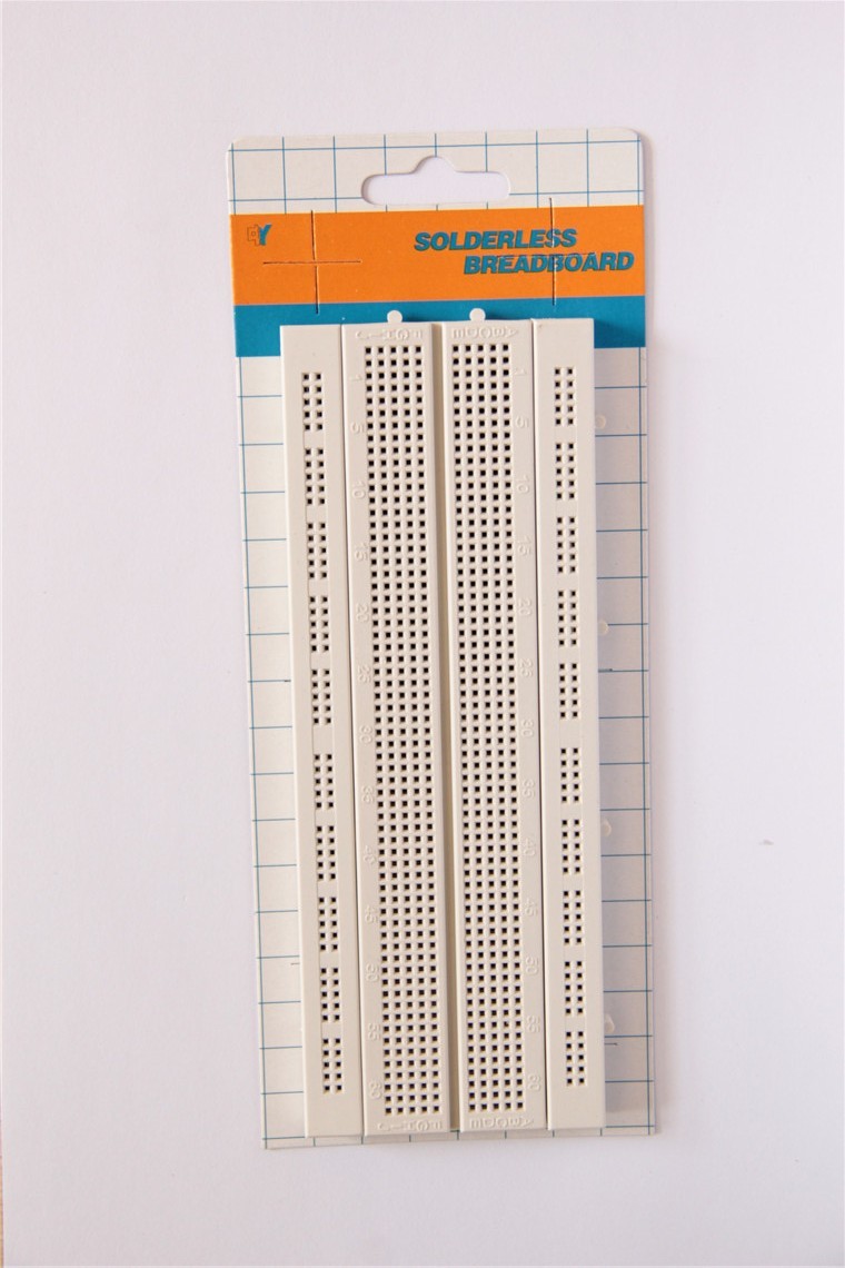 China 840 Tie - Points Electronics Breadboard Kit Power Line Spring Clip on sale