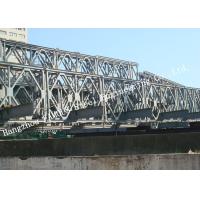 Buy cheap Galvanized Q235B Prefabricated Steel Bailey Bridge Multi Span Construction product
