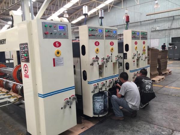 Buy cheap Automatic Flexo Corrugated Box Printing Machine Printing Slotting Machine from wholesalers