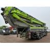 Buy cheap 2021 Second Hand Zoomlion Pump Truck ZLJ5442THBBE 59X-6RZ Cement Transport Equipment 59M For Sale from wholesalers