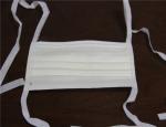 disposable nonwoven 3ply face mask with ear loops or tie on