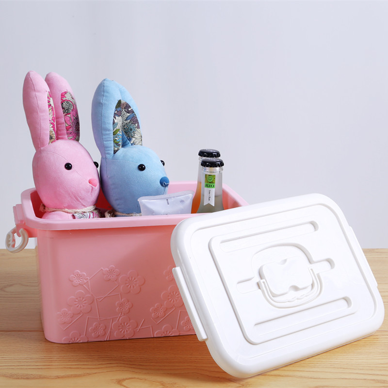 Toy Plastic Organizer Box With Lids