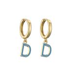 18K Gold Plated Initial Pendant