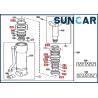Buy cheap 4369769 John Deere Arm Sealing Kit Hydraulic Repair Seal Kit For 290D Construction Machinery Parts from wholesalers
