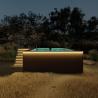 Buy cheap Acrylic Wood Plastic Board Color Luxury Private Swimming Pool for Outdoor Relaxation from wholesalers
