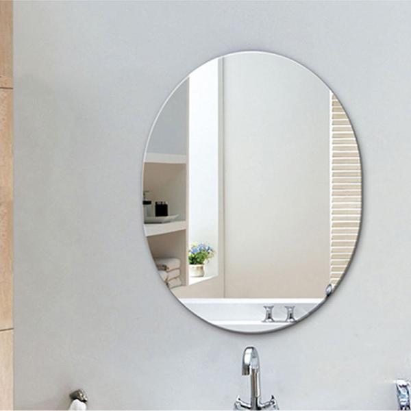 Buy cheap Round Oval Led Mirror Glass Clear Mirror Glass For Bathroom from wholesalers