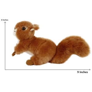 Buy cheap Lifelike Realistic Fur Squirrel Stuffed Animal Cute Squirrel Model Plush Toy 340g 20CM from wholesalers