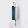 Buy cheap Creative Northern Europe tube Hotel prototype room glass blue wall lamp （WH-OR-50） from wholesalers