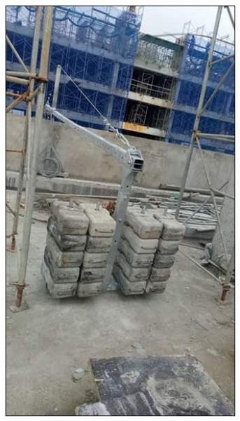 Buy cheap Painting steel ZLP800 suspended rope platform in India for building maintenance from wholesalers
