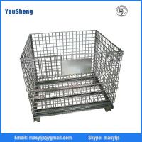 Buy cheap Industrial Steel Heavy-duty Rigid Wire Mesh Container Type and Heavy Duty Scale product
