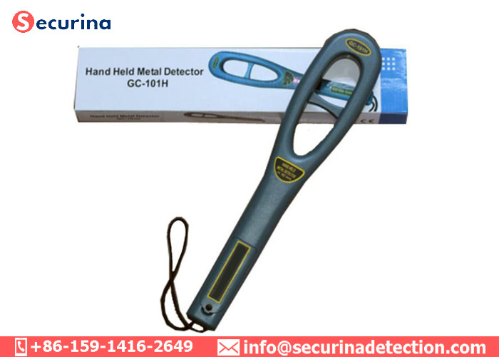 240VAC 60HZ ABS Plastic Metal Detector FCC Handheld Safety Inspection Scanner