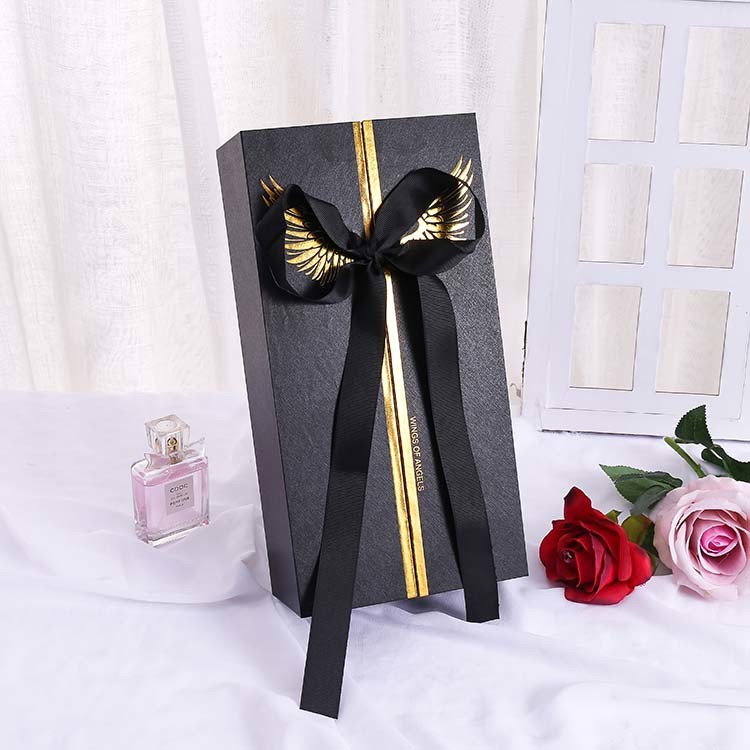 Printing Custom Paper Packaging Box Double Opening Plus Drawer Flower Gift Box
