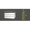Buy cheap Rock Wool Insulated Fire Rated Roller Shutter Doors For Factories / Retail Stores from wholesalers