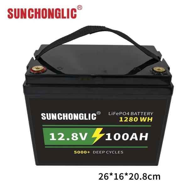 Buy cheap Recreational Vehicles 12.8V 100Ah LiFePO4 Battery Energy Efficiency Convenient from wholesalers