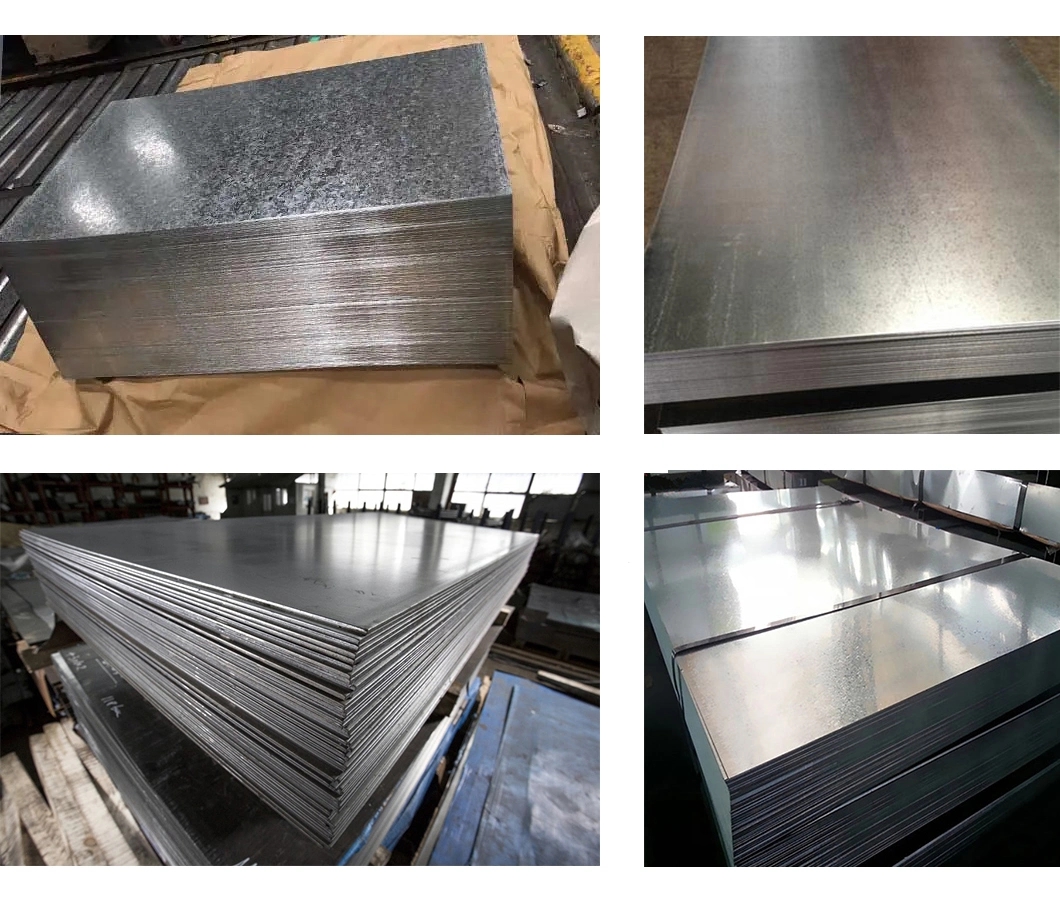 Supply Regular Spangle Zinc Coating Iron Sheet Z80 Galvanized Steel Plate for Building Materials SGCC/CGCC/DX51D Grade