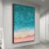 Buy cheap Relief Art Wall Decoration Hanging Painting 3d Craft Colored Painting Beach Landscape Painted Oil Painting For Home Decor from wholesalers