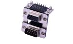 Female D Sub Connector 9PIN Public Seat Combination Type Insulation Resistance