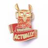 Buy cheap Personalized Hard Enamel Lapel Pins Plating Gold Promotional Lapel Pin Badges from wholesalers