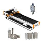 Stainless Steel Tube And Plate Fiber Laser Cutting Machine 2000w With CNC