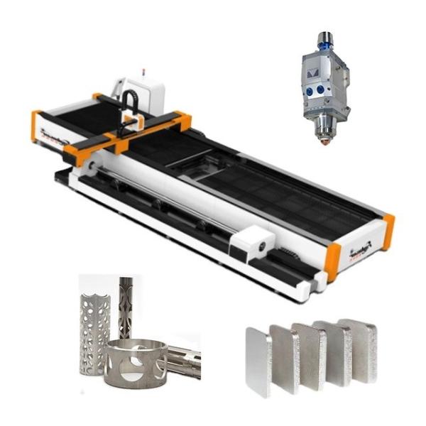 Buy cheap Stainless Steel Tube And Plate Fiber Laser Cutting Machine 2000w With CNC from wholesalers