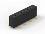 Buy cheap Straight  Smd Female Header , Single Row Female Header 1.27mm Pitch from wholesalers