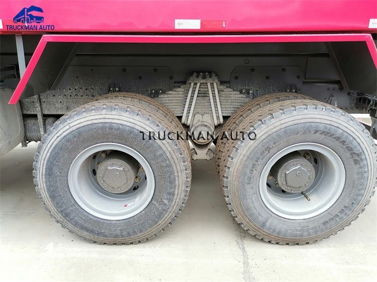 25 Cubic Meters 40T HW76 Cabin Heavy Tipper Truck