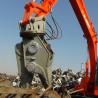 Buy cheap Black Durable Excavator Hydraulic Shear Attachment For CAT VOLOV KOBELCO from wholesalers