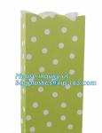 Custom kraft breakfast pastry packaging bag baking bread square bottom paper bag