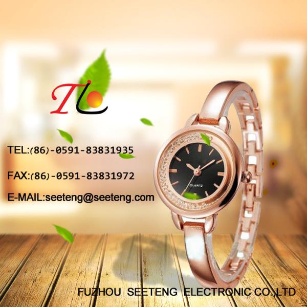 Buy cheap WHOLESALE ALLOY STRAP AND CASE QUARTZ WATCHES BEAUTIFUL LADIES WATCH from wholesalers