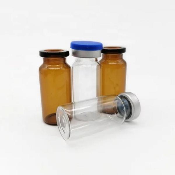 Buy cheap Transparent Brown Injection Glass Vial Serum Glass Bottle For Injection from wholesalers