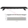 Buy cheap New 44'' 1W LED Vechile lightbar, Low-Profile Light Bar, lysbjelke BARA DE LUCE Roterande varningsljus，גשר תאורה LED from wholesalers