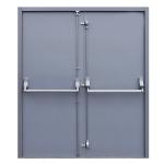 Villa UL Panic Bar 1.5H Galvanized Steel Fire Exit Doors