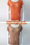 Blouse, clothing, garment, Hollow out, belt, sexy knitted, crover up, crochet,