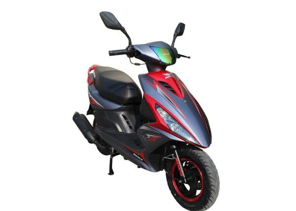 Buy cheap Ash Plastic Body Gas Moped Bike Hydraulic Shock Front Disc Rear Drum Brake from wholesalers