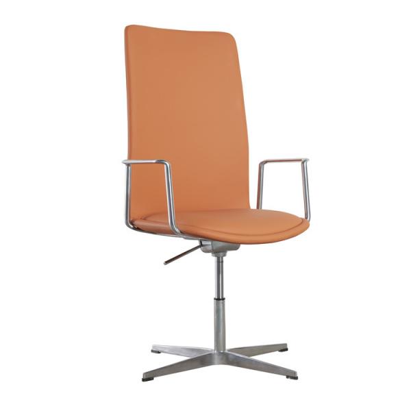 Buy cheap Light Brown Desk Executive Home Chairs 320mm Radius 3D Adjust 4 Star Base from wholesalers