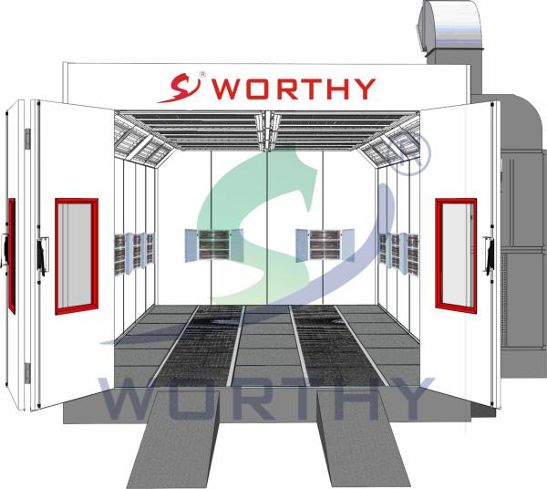 Buy cheap Standard Type W-9100A Infrared Spray Booth from wholesalers
