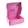 Buy cheap Pink Colored Corrugated Mailing Boxes for Cosmetic Brushes Aircraft Transport from wholesalers