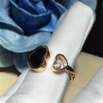 Chopard diamonds of love ring 18kt gold with yellow gold or white gold