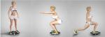 Wooden Balance Board Plate Yoga Balancer Anti-skid High Level Training Balance
