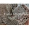 Buy cheap 7mm Metal Coil Drapery Weld Stainless Steel Chain Link Ring Chainmail Decorative from wholesalers