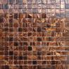 Buy cheap Waterproof Gold Line Series Glass Mosaic Tile For Bar / Countertop from wholesalers