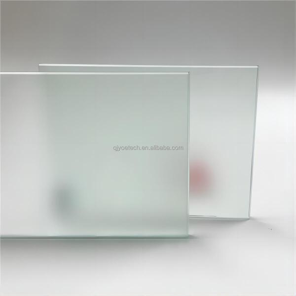 3-15mm Thickness High Privacy Acid Etched Frosted Glass for Shower Enclosure