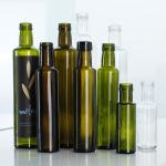 Recyclable 250Ml 500Ml 750Ml Kitchen Square Vinegar Glass Olive Oil Bottles With