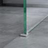 Buy cheap 8mm Tempered Glass Walk In Shower Screen With Top Bar Contemporary from wholesalers